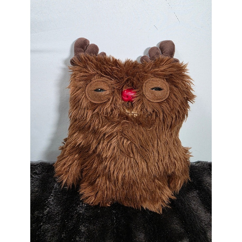 Fuggler Festive Fuggs Reindeer Brown Shaggy Plush Zuru Spin Master 2024
